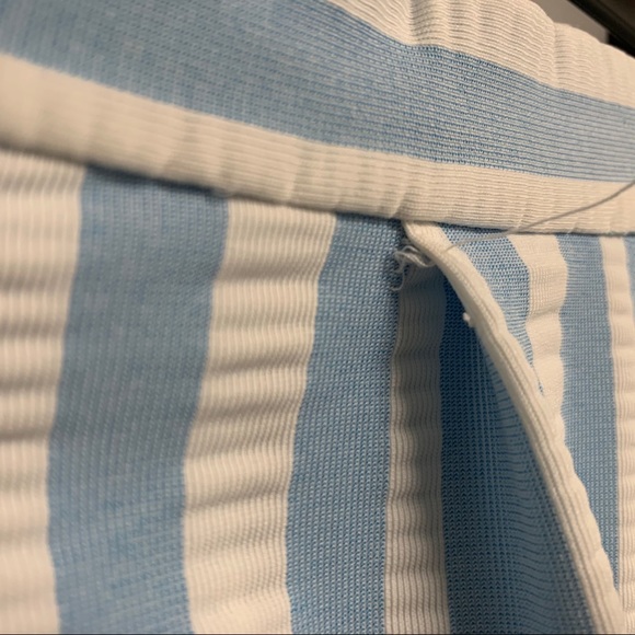 Vintage SET matching 1970s Women’s Stripe Outfit - Picture 13 of 16